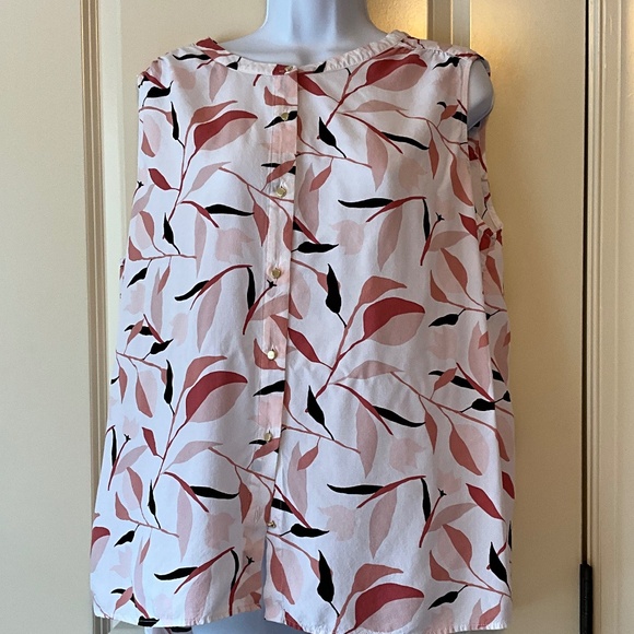 Liz Claiborne Tops - Liz Claiborne Sleeveless Button Down Blouse size XL